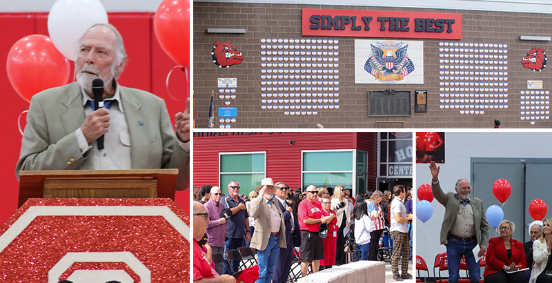 Veterans Wall Rededication Ceremony